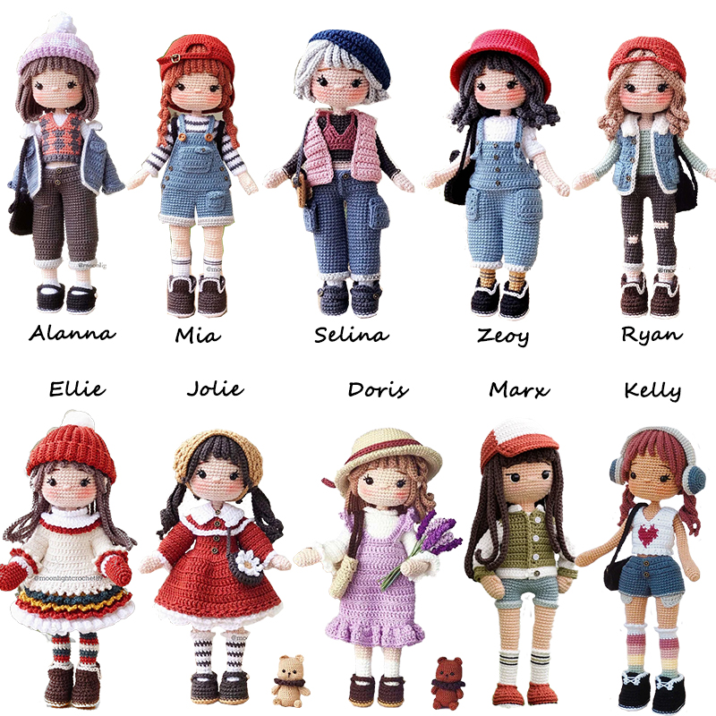 Crochet Girls Amigurumi Croche - Art Craft Yarn avis et prix