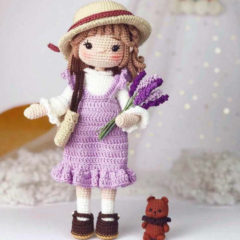 Crochet Girls Amigurumi Croche - Art Craft Yarn avis et prix