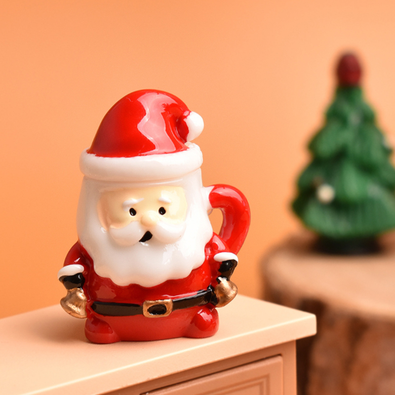 Mini Santa Teacup Ornament - R - Art Craft Decoration avis et prix