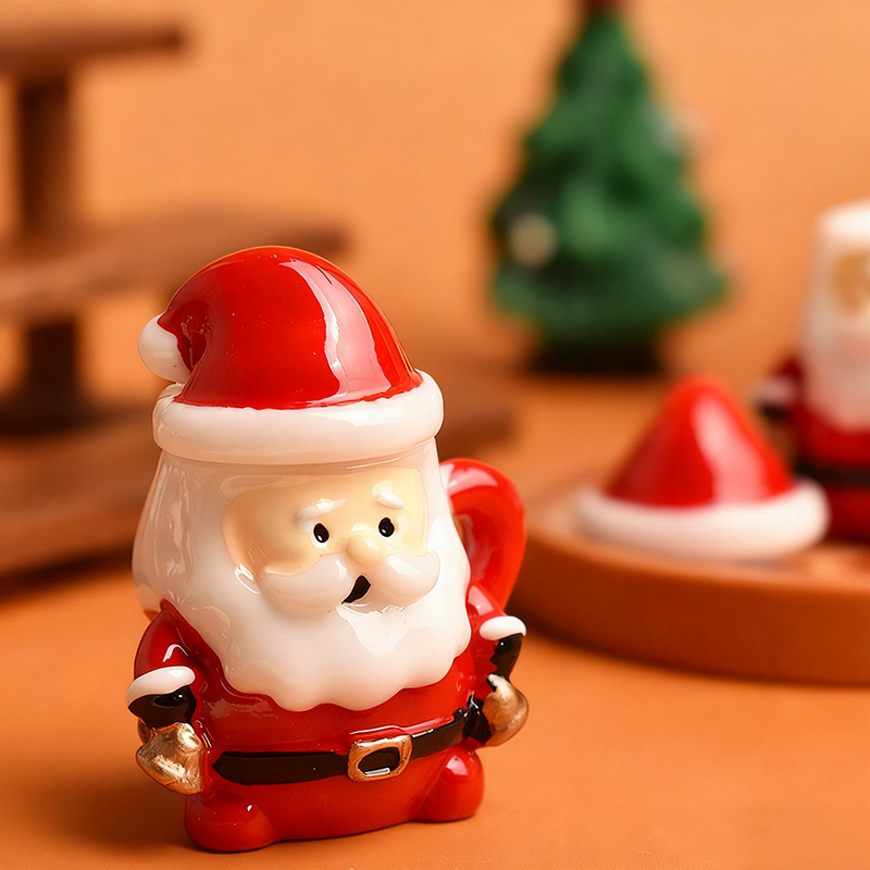 Mini Santa Teacup Ornament - R - Art Craft Decoration avis et prix