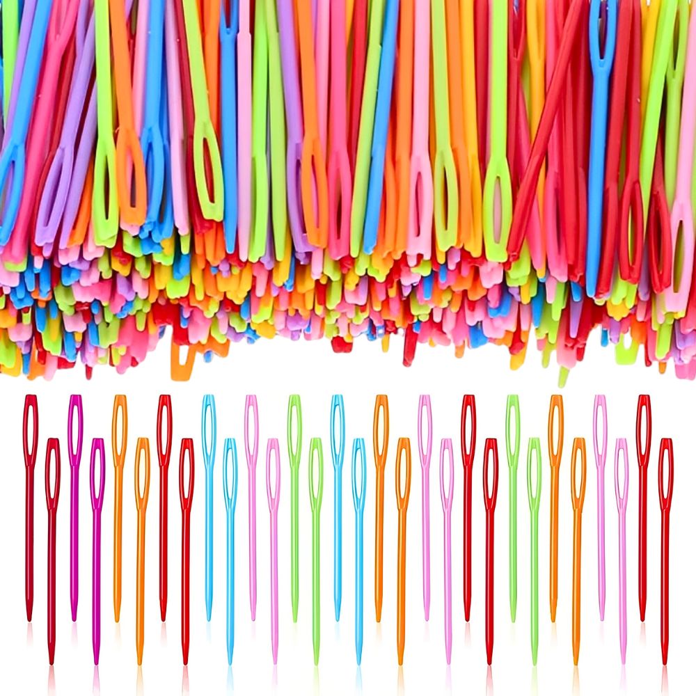 50/150pcs 7cm Random Blunt Tip - Art Craft Yarn avis et prix