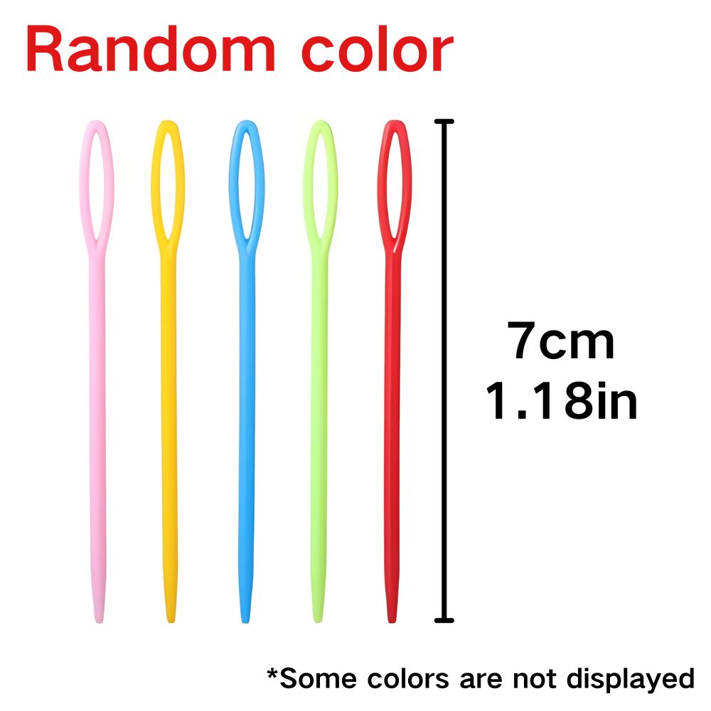 50/150pcs 7cm Random Blunt Tip - Art Craft Yarn avis et prix