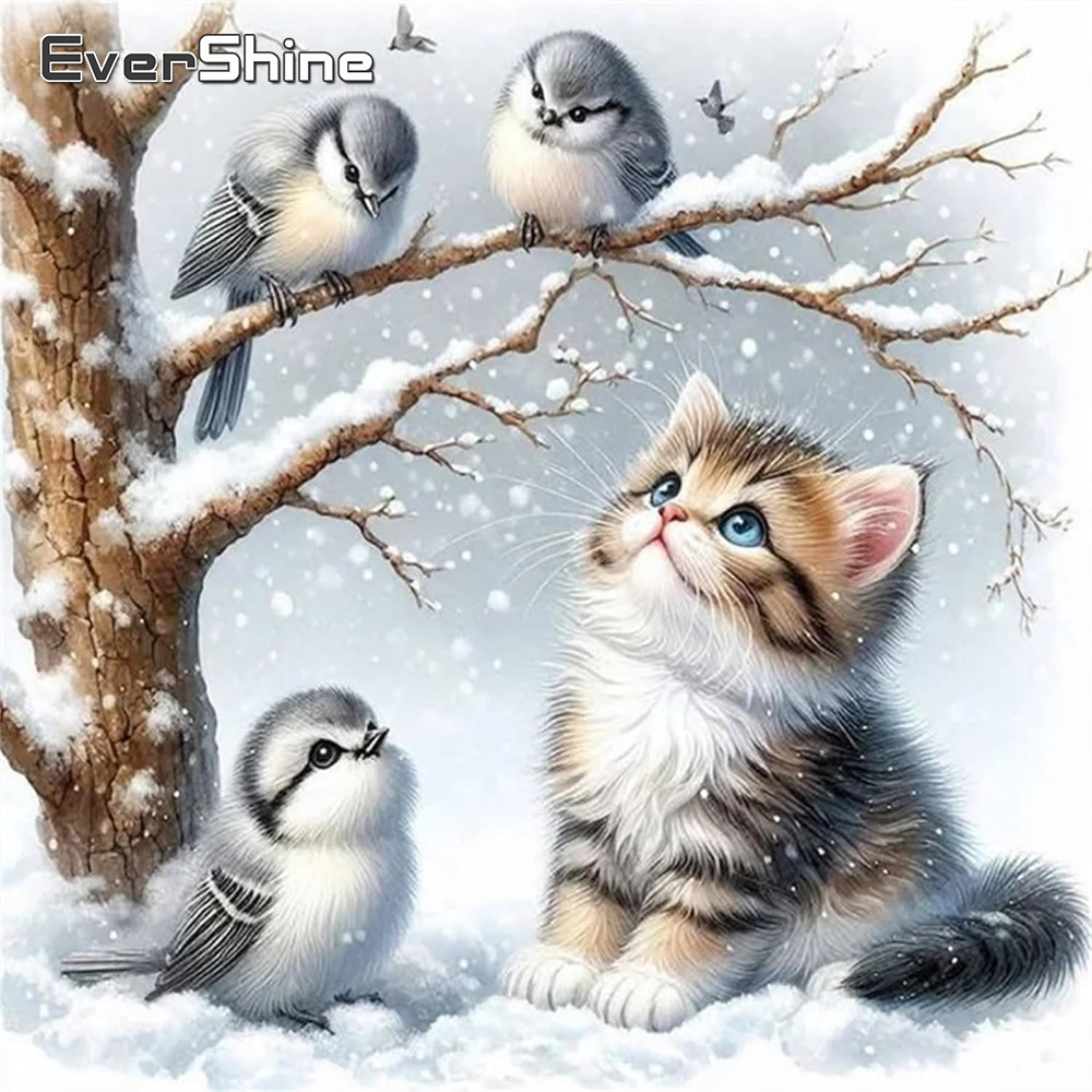 Evershine Cat Diamond Mosaic A - Wallpaper Art And Craft avis et prix