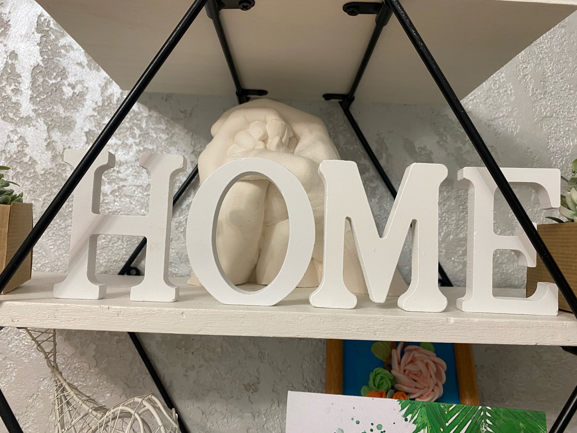 1pc 8CM White Wooden Letter En - Art Craft Letter A avis et prix