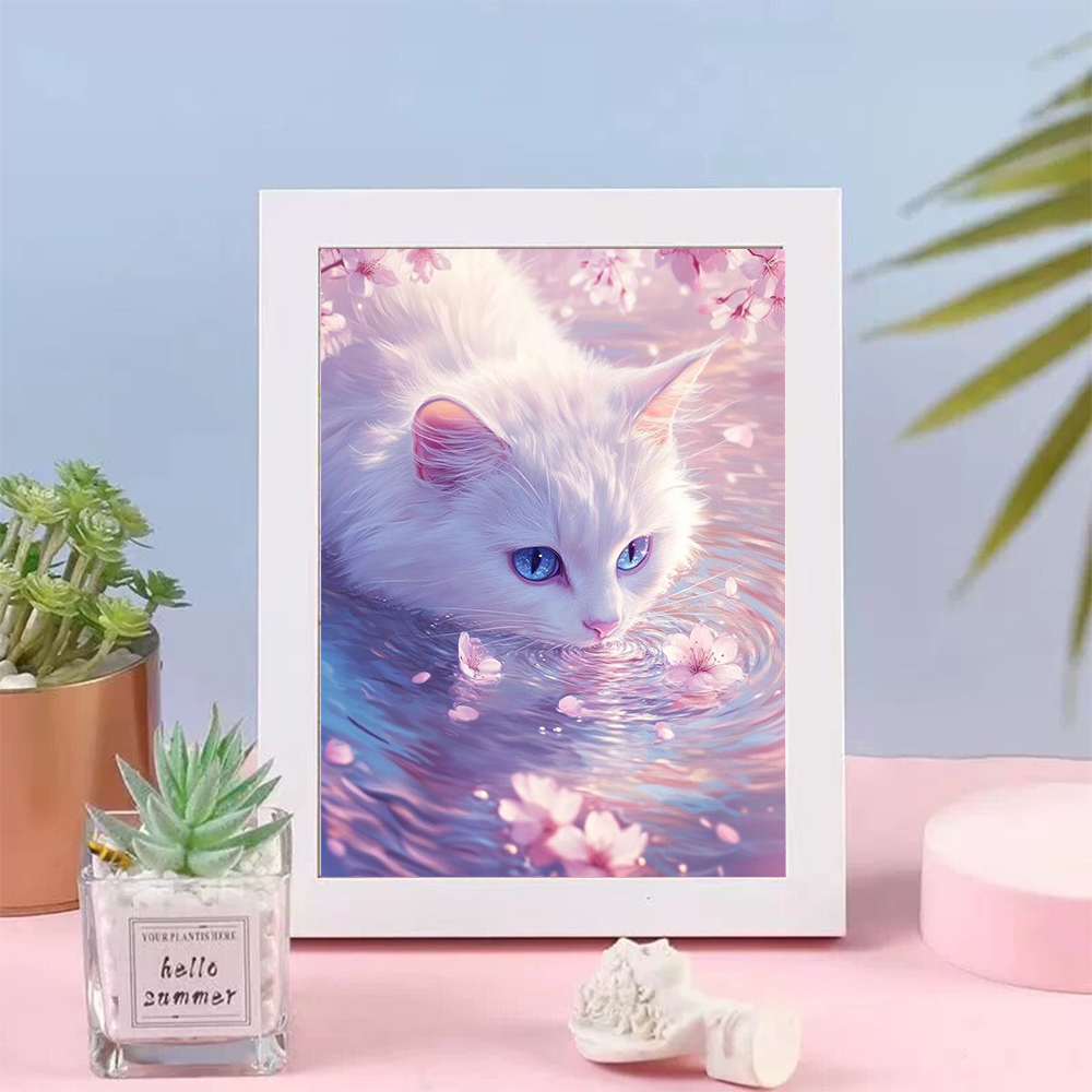 5D Diamond Painting Cat Lover  - Wallpaper Art And Craft avis et prix