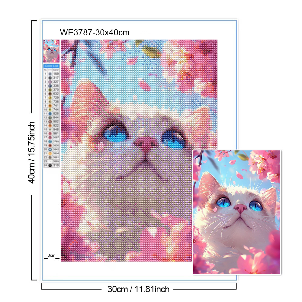 5D Diamond Painting Cat Lover  - Wallpaper Art And Craft avis et prix
