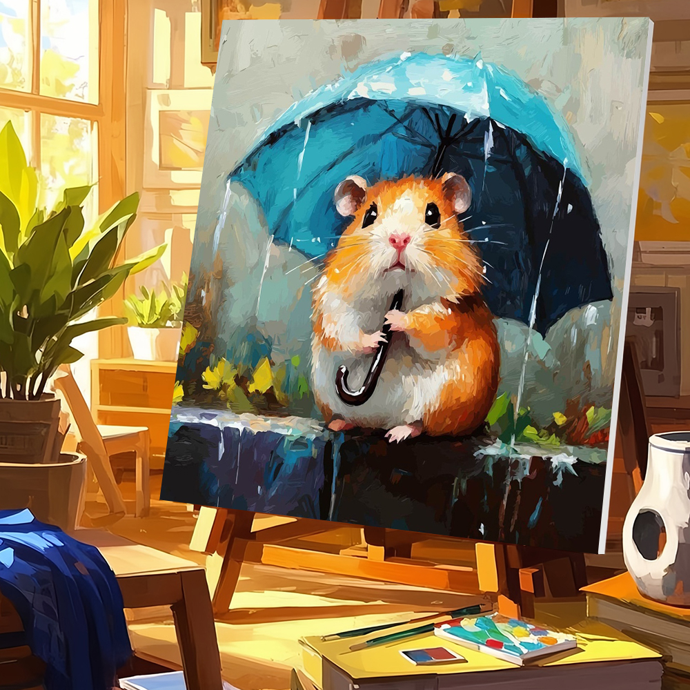 DIY Oil Painting By Numbers Ha - Art Craft Umbrella avis et prix