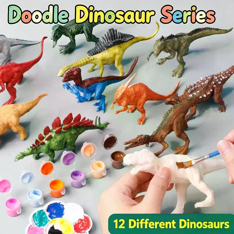Dinosaur White Embryo Toy Set  - Art Craft Dinosaur avis et prix