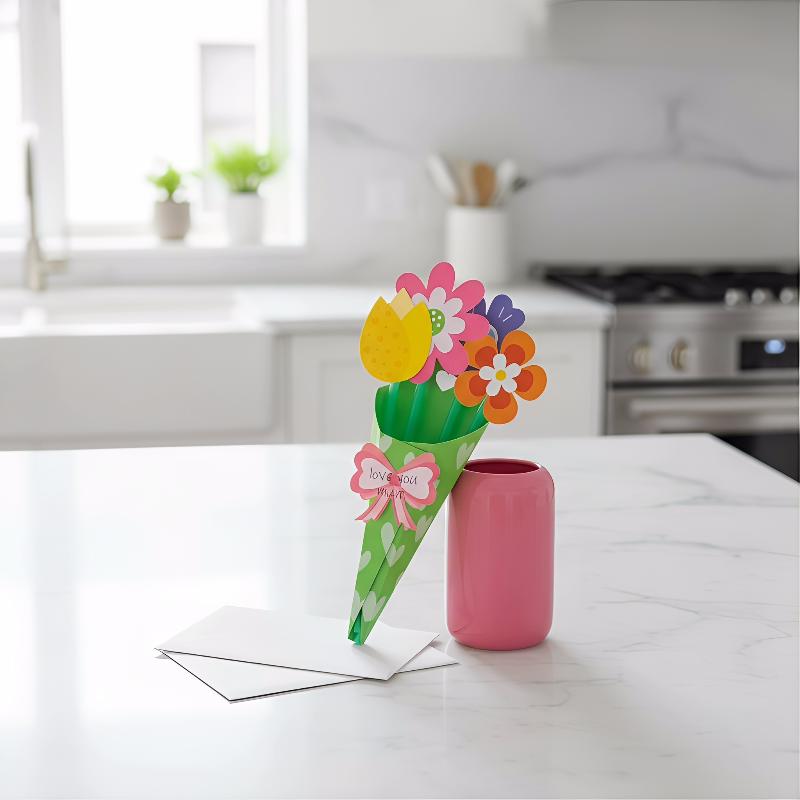 12Pcs Flower Bouquet Craft Kit - Art And Craft For Mother'S Day avis et prix