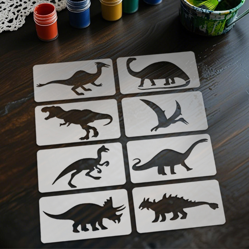 YOMDID 8pcs Dinosaur Drawing T - Art Craft Dinosaur avis et prix