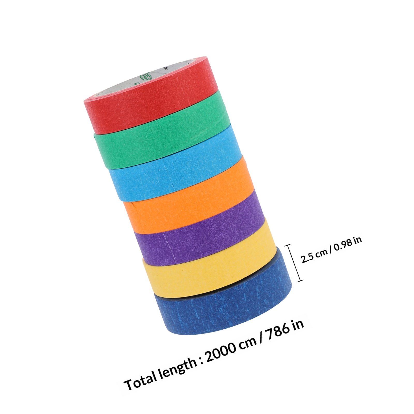 7 Rolls Colored Masking Tape P - Wallpaper Art And Craft avis et prix