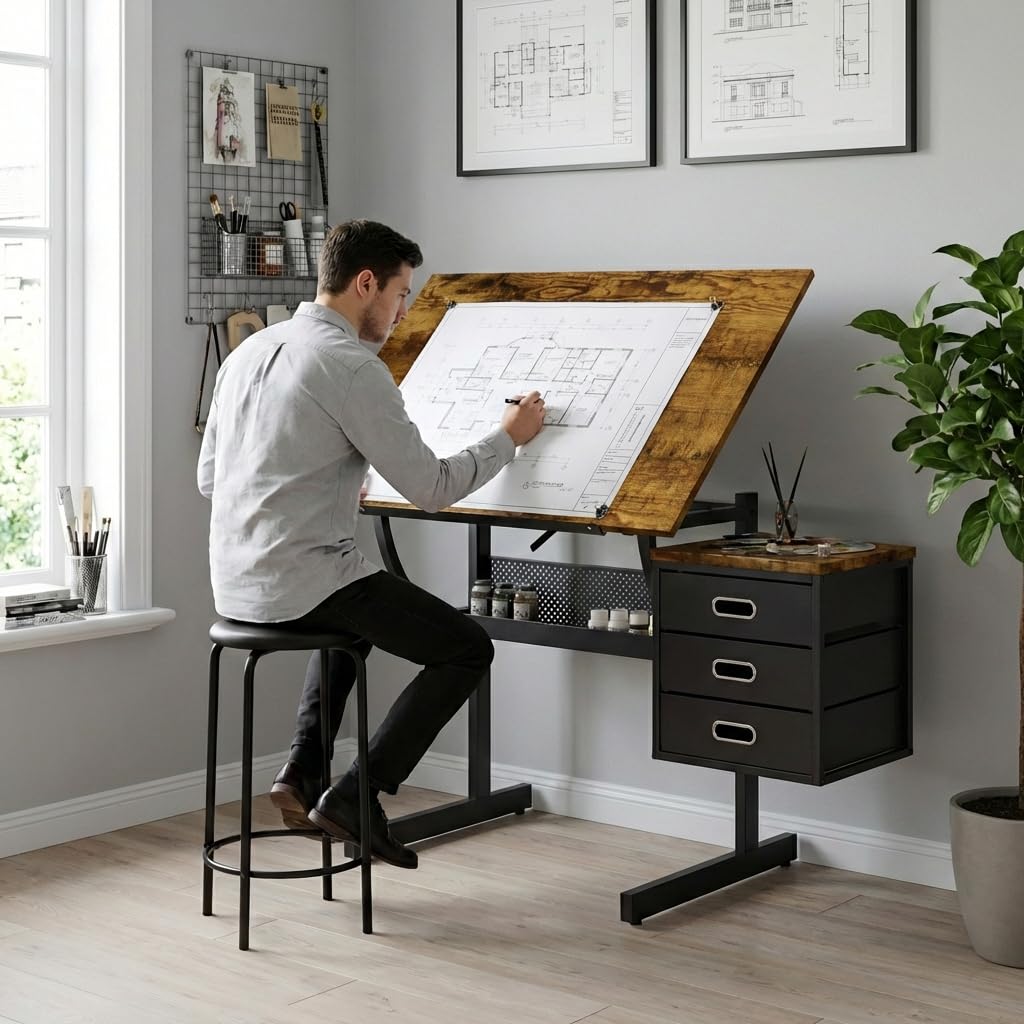 Adjustable Art Desk with Stora - Art & Craft Toys For Kids avis et prix
