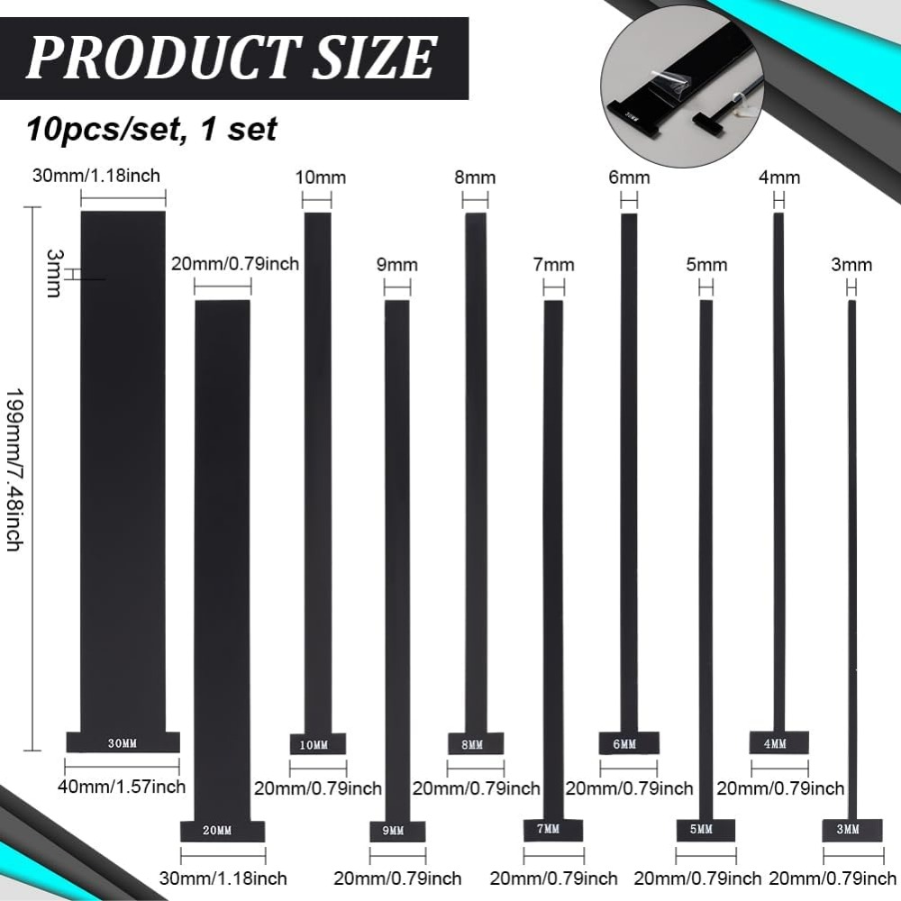 10pcs Acrylic Bookbinding Spac - Bookbinding Supply Kit avis et prix