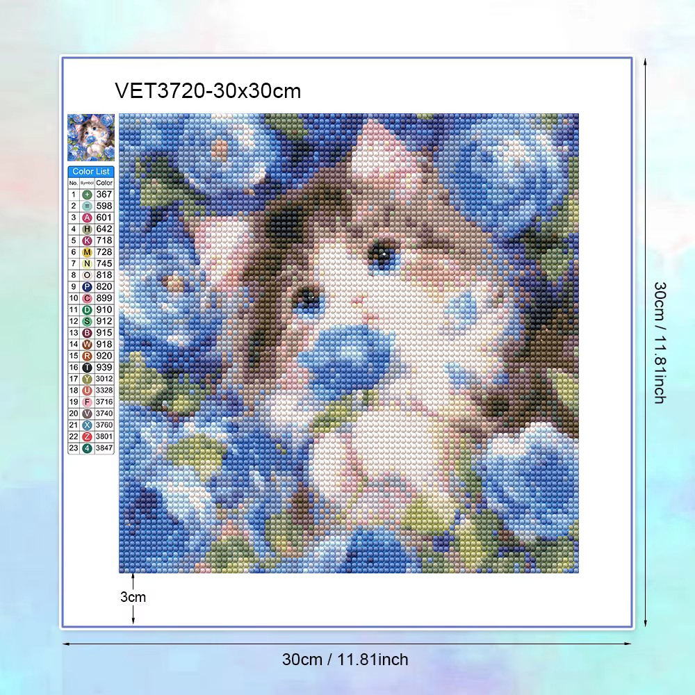 AB Diamond Painting Cute Cat F - Wallpaper Art And Craft avis et prix
