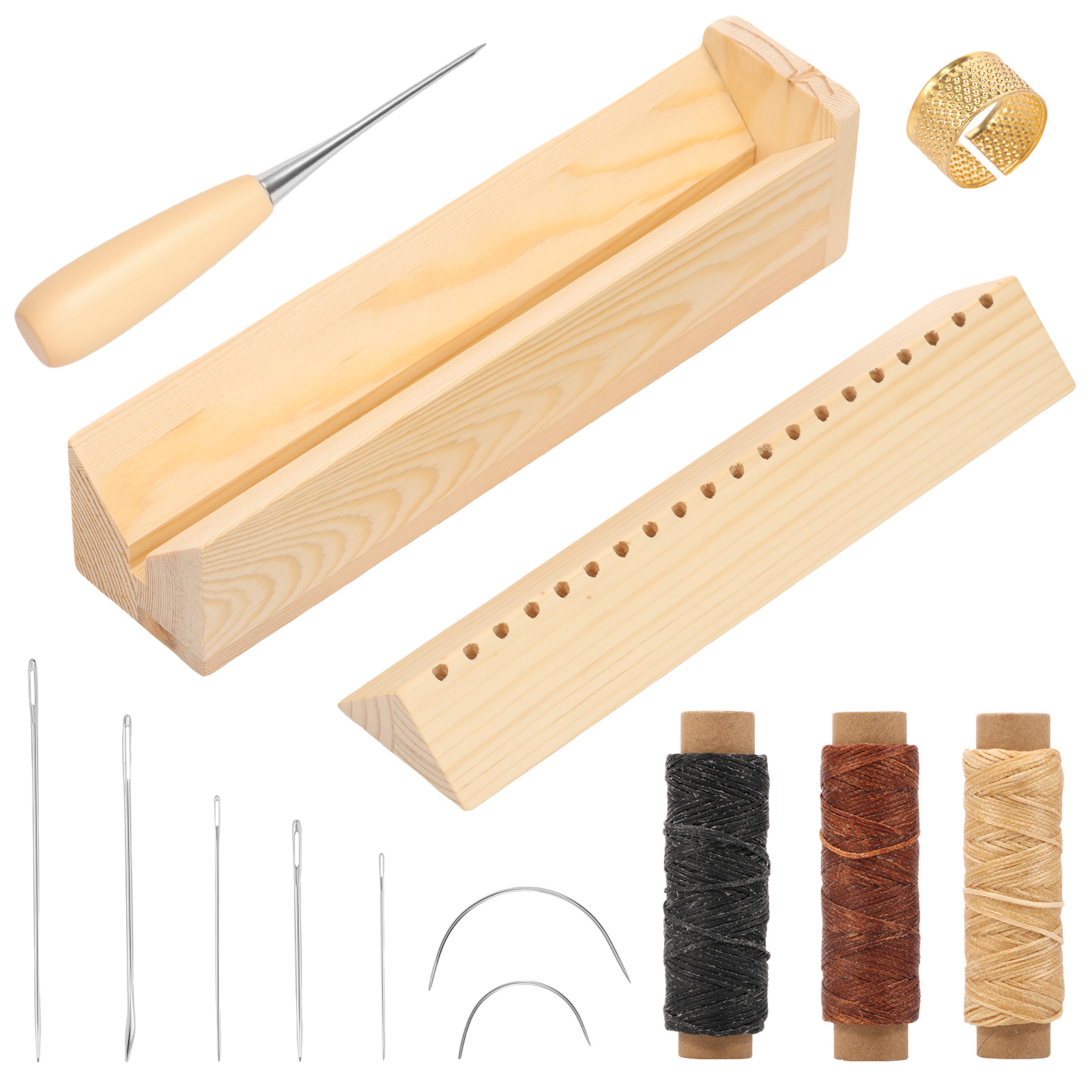 Wood Bookbinding Punching Crad - Bookbinding Supply Kit avis et prix