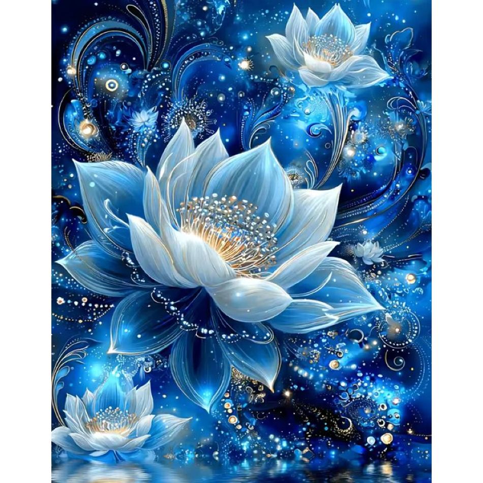 RUOPOTY Blue Lotus Diamond Pai - Art Craft Idea avis et prix