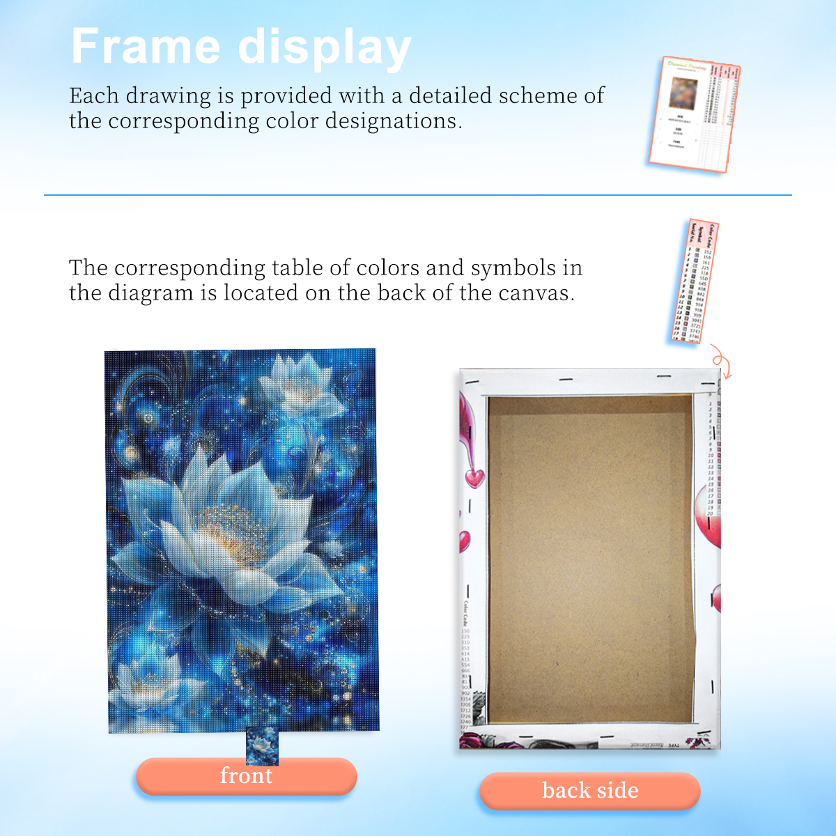 RUOPOTY Blue Lotus Diamond Pai - Art Craft Idea avis et prix