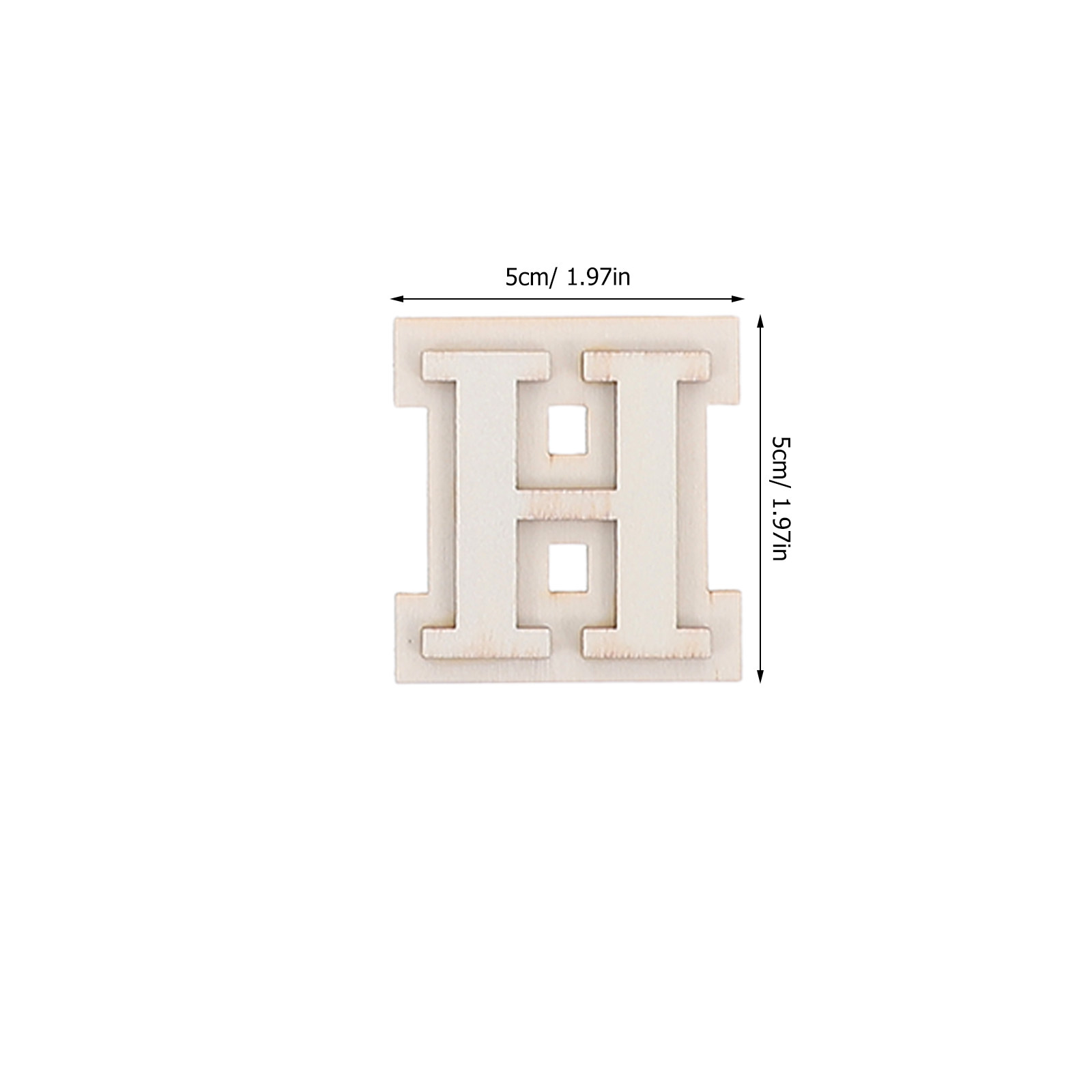 24Pcs Wooden Greek Letters Dou - Art Craft Letter A avis et prix
