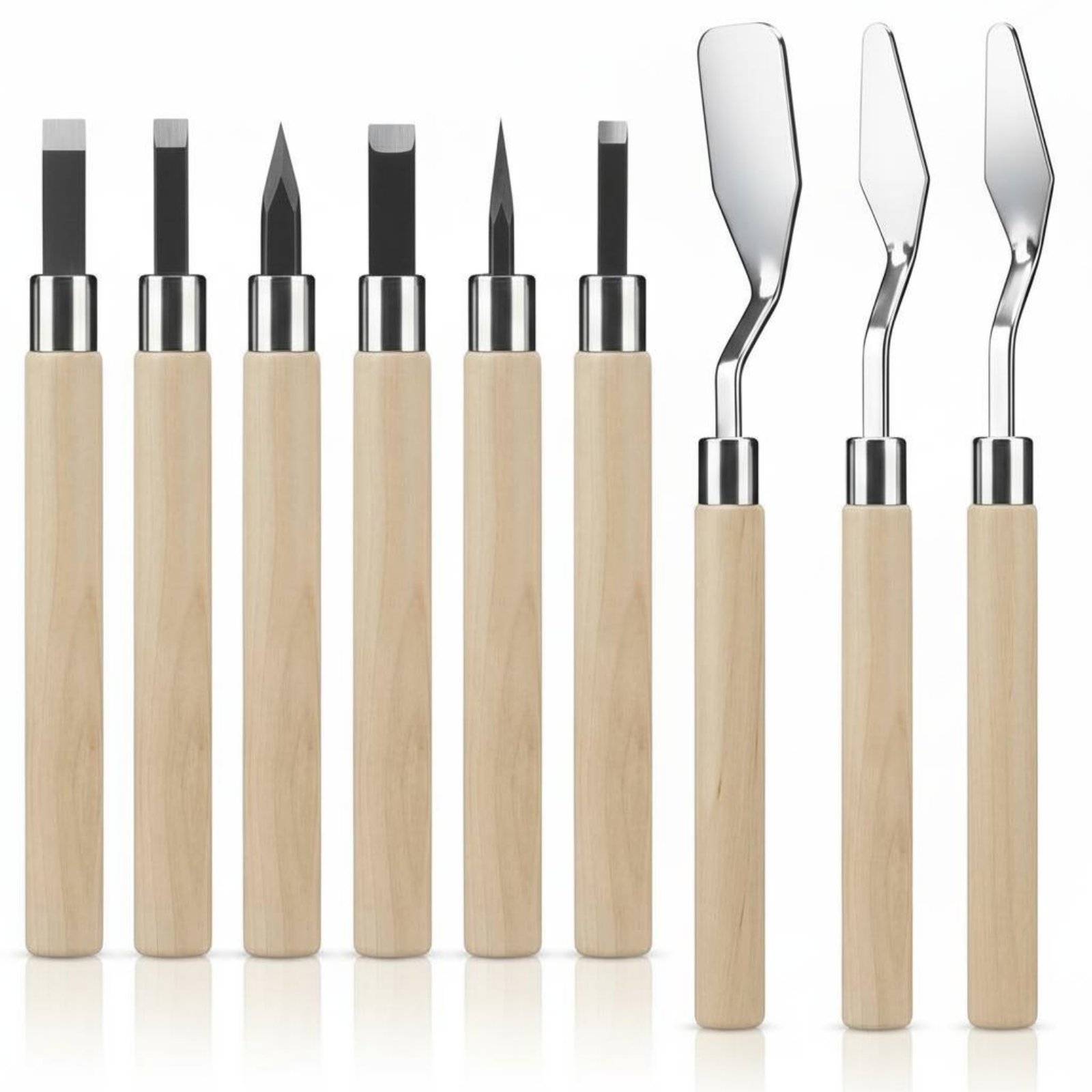 9 Pieces Linoleum Carving Kit  - Linocut Carving Tool avis et prix