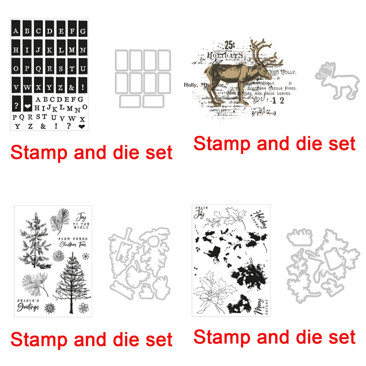 Plants Metal Cutting Dies and  - Art Craft Letter A avis et prix