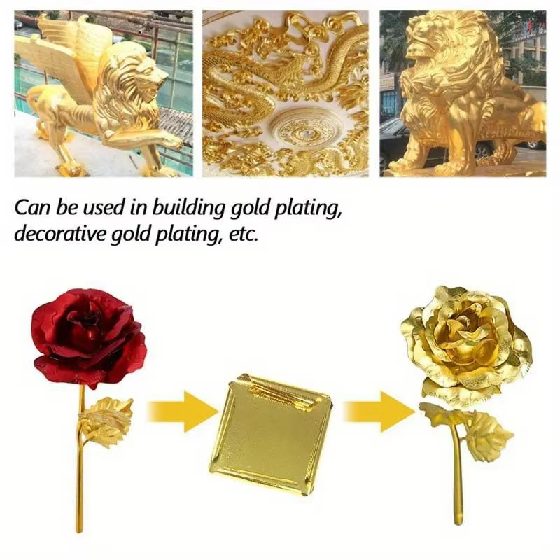 100pcs Imitation Gold Sliver C - Art Craft Leaves avis et prix