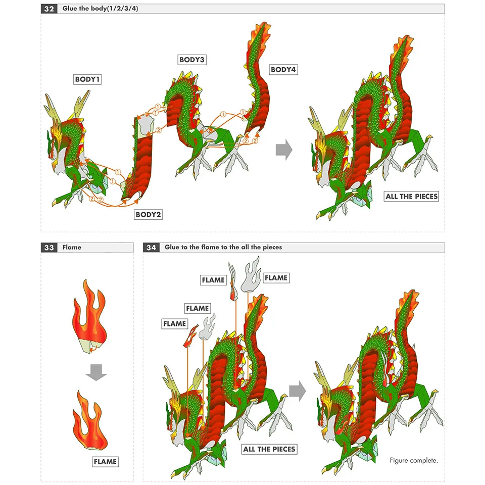 Chinese Dragon Loong Handmade  - Art Craft Center avis et prix
