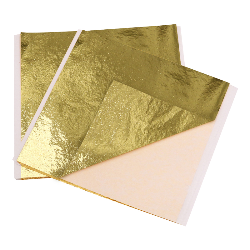 8x8.5cm Taiwan Imitation Gold  - Art Craft Leaves avis et prix