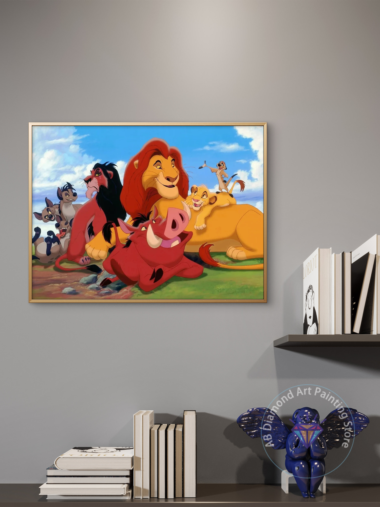 The Lion King AB Diamond Paint - Art Craft Lion avis et prix