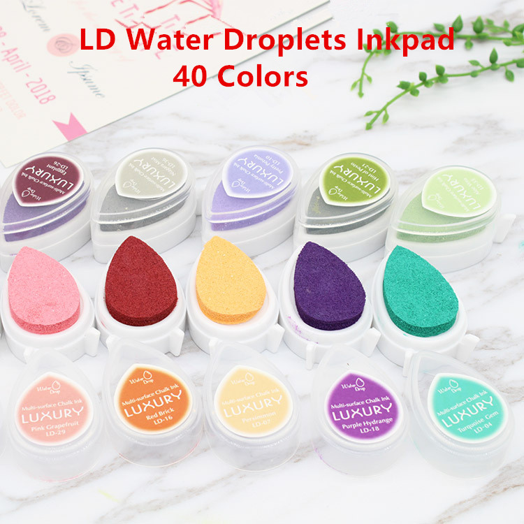 DIY Creative Water Drop Inkpad - Rubber Stamp Blank avis et prix