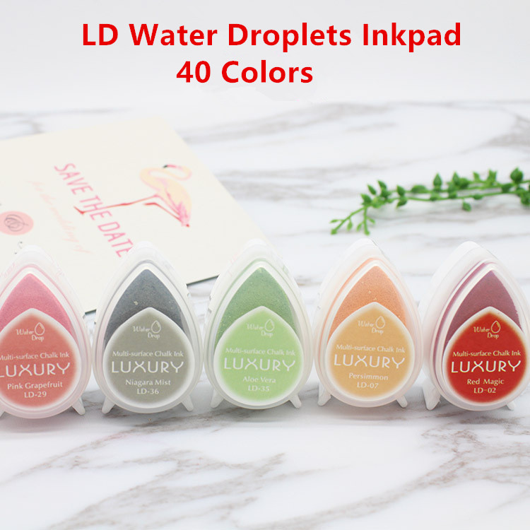 DIY Creative Water Drop Inkpad - Rubber Stamp Blank avis et prix
