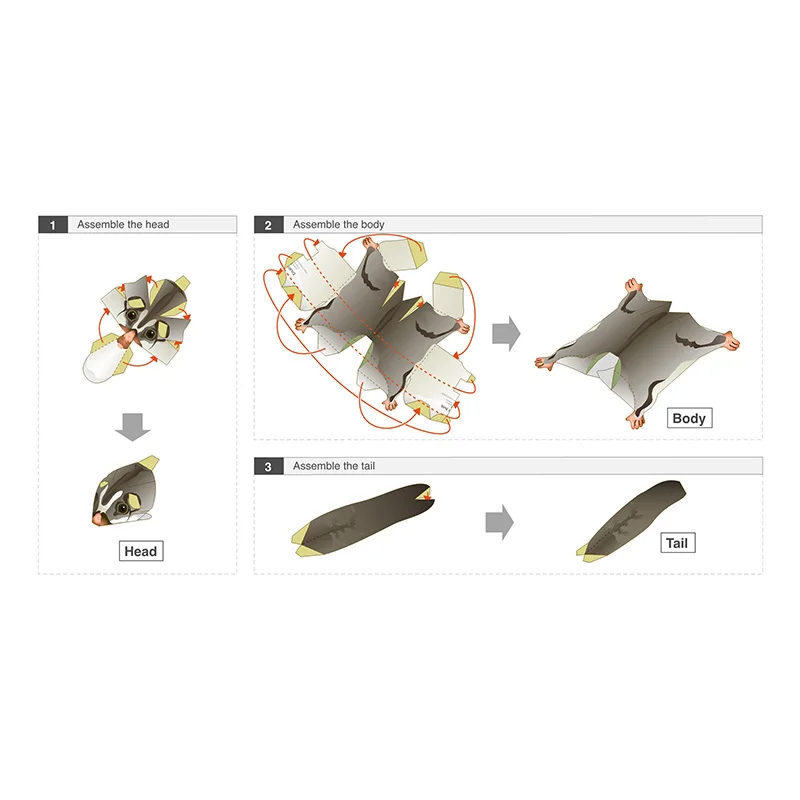 Sugar Glider Flying Mouse Hand - Art Craft Center avis et prix