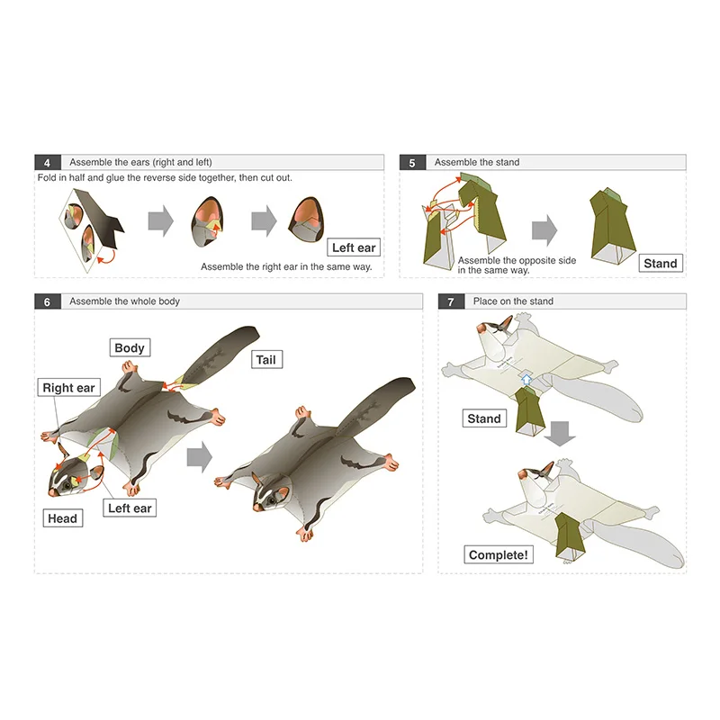 Sugar Glider Flying Mouse Hand - Art Craft Center avis et prix