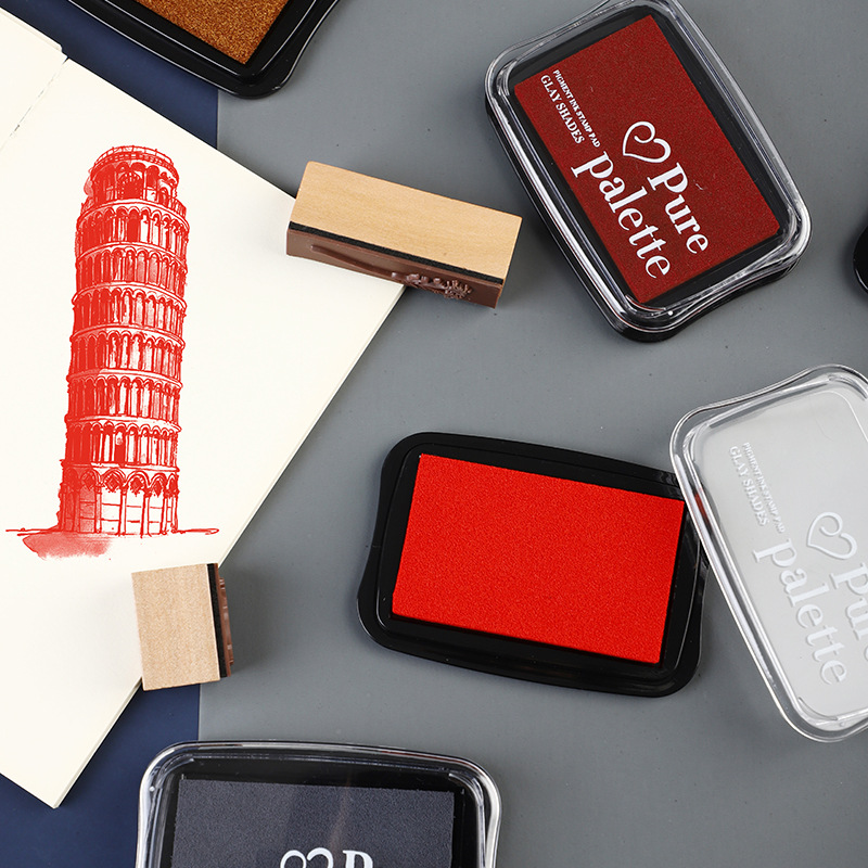 12 Colors Large Size Vintage I - Rubber Stamp Blank avis et prix