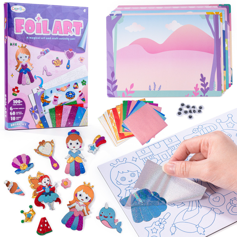 Foil Arts and Crafts for Kids  - Art Craft Dinosaur avis et prix