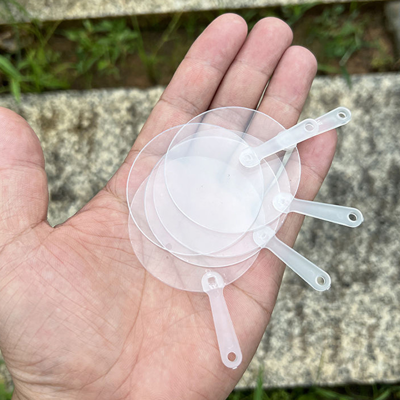 50Pcs 5cm Mini DIY Blank Fan T - Art Craft Idea avis et prix