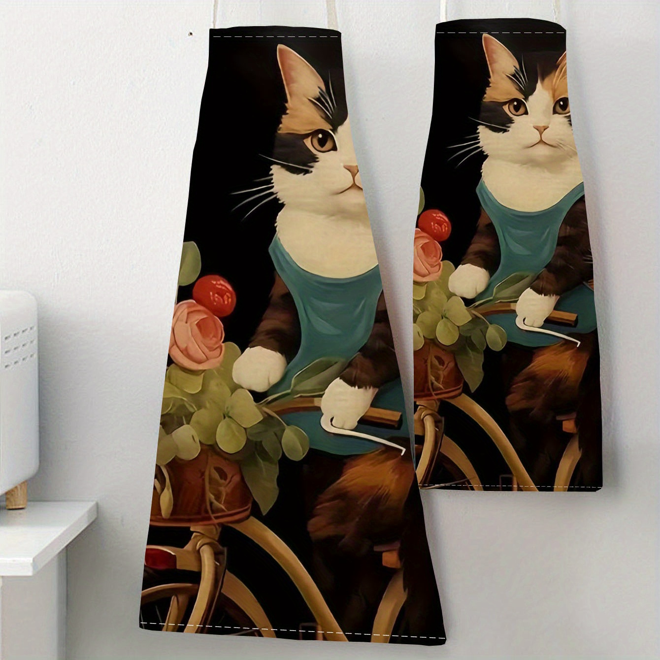 Linen Apron Funny Cat Sunglass - Art Craft Idea avis et prix