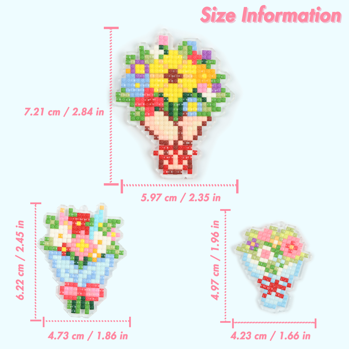 FOREVER YOUNG 3PCS Bouquet Acr - Art Craft Kits avis et prix