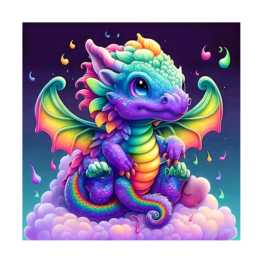 Cute Rainbow Baby Dragon Diamo - Art Craft Rainbow avis et prix