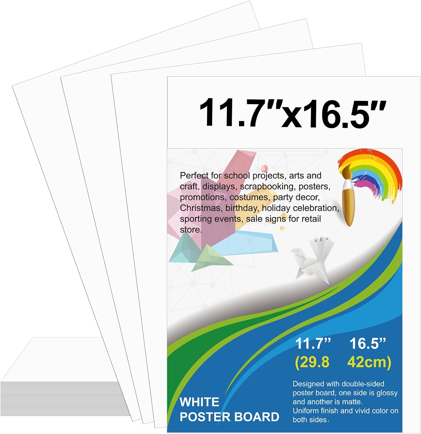 25 Pack White Poster Board 11. - Art Craft Paper avis et prix