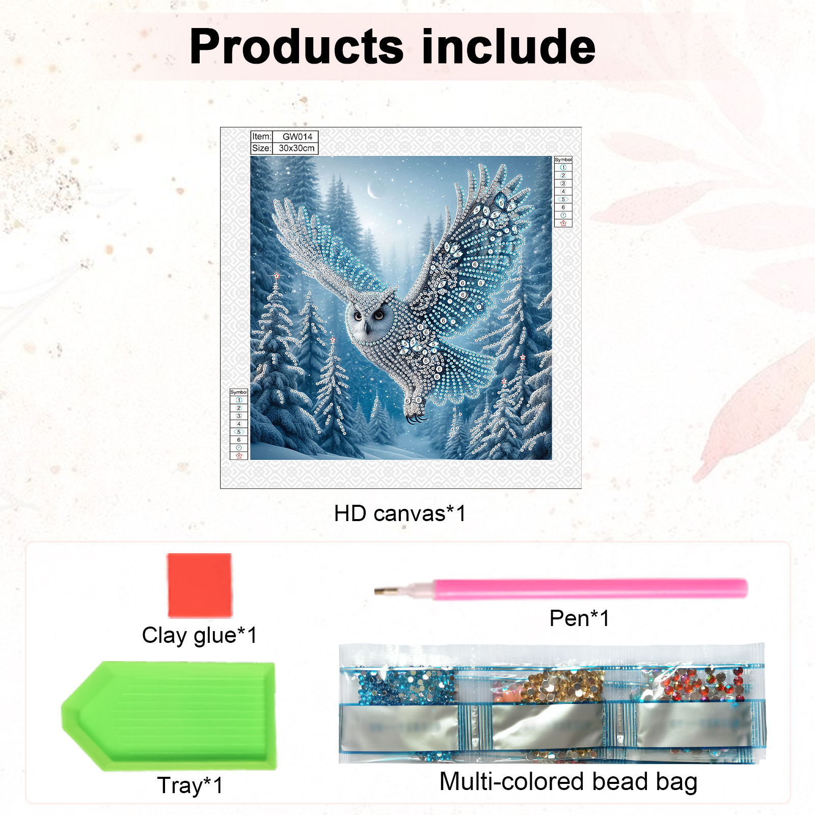 5D DIY Diamond Painting Kit Ow - Art Craft Kits avis et prix