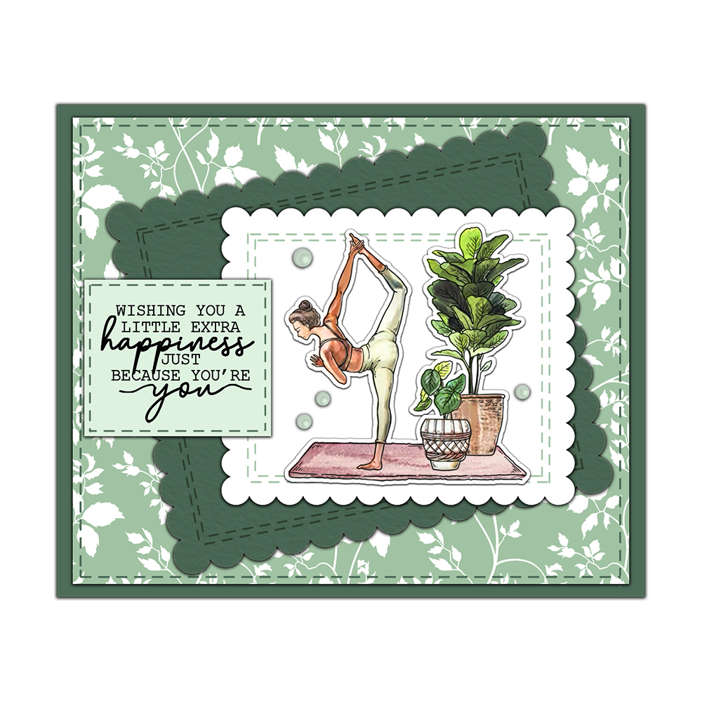 Mangocraft Healthy Sporting Yo - Rubber Stamp Blank avis et prix