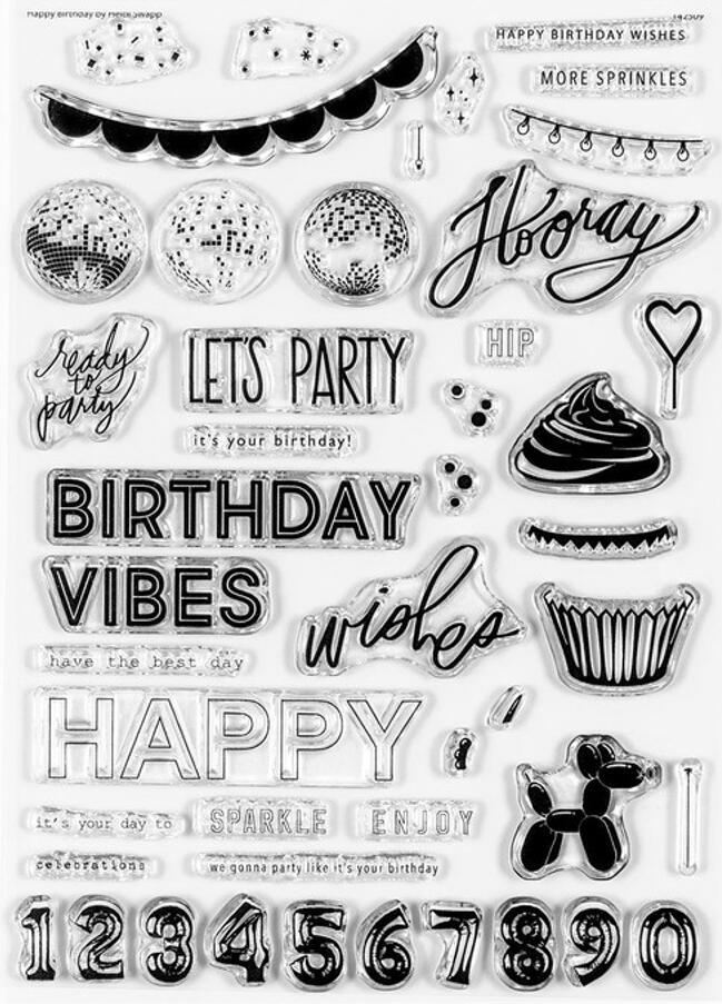 New Christmas animals Clear Si - Rubber Stamp Blank avis et prix