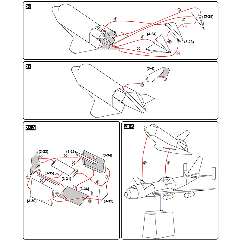 Boeing 747 Shuttle Carrier Air - Art Craft Center avis et prix