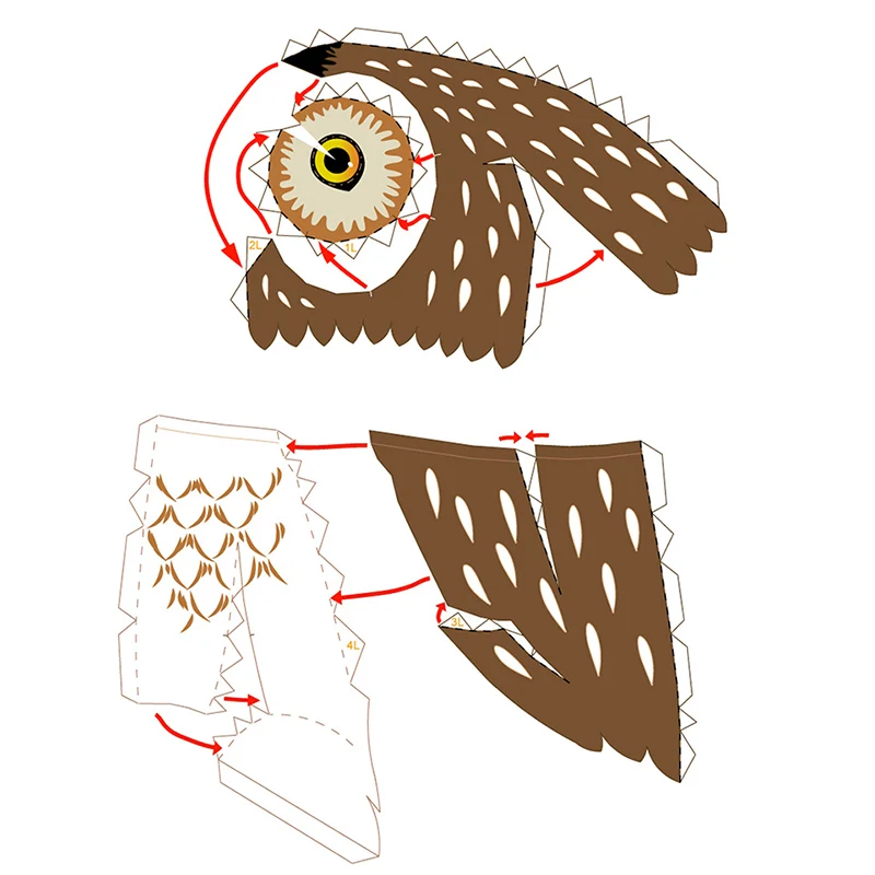 Little Owl Origami Art Mini 3D - Art Craft Center avis et prix