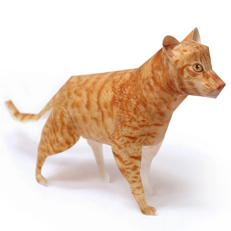 Ocicat Cat Orange Tabby Origam - Art Craft Center avis et prix