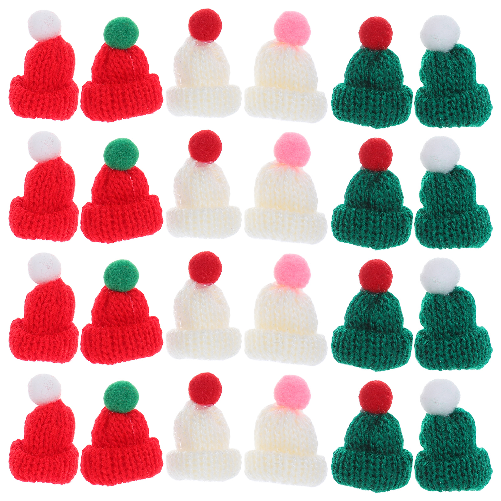 60Pcs Mini Knit Hats for Craft - Art Craft Yarn avis et prix